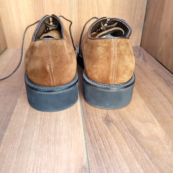 COACH MEN'S SUEDE LACE UP CASUAL SHOE 8.5M - Picture 4 of 6